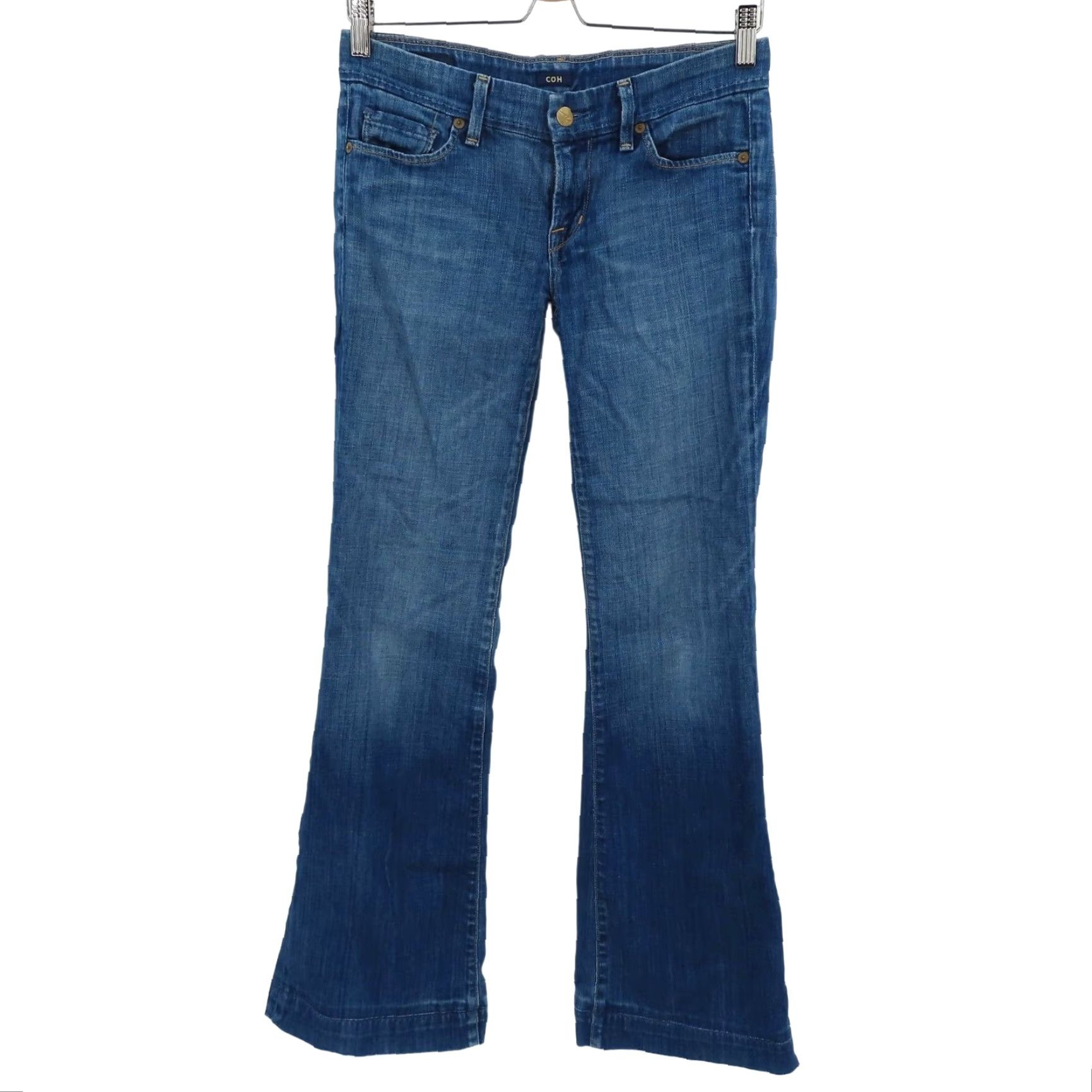 Citizens Of Humanity Citizens of Humanity Womens 27 Faye Low Waist Full Leg Denim Jeans Size 27" / US 4 / IT 40 - 2 Thumbnail
