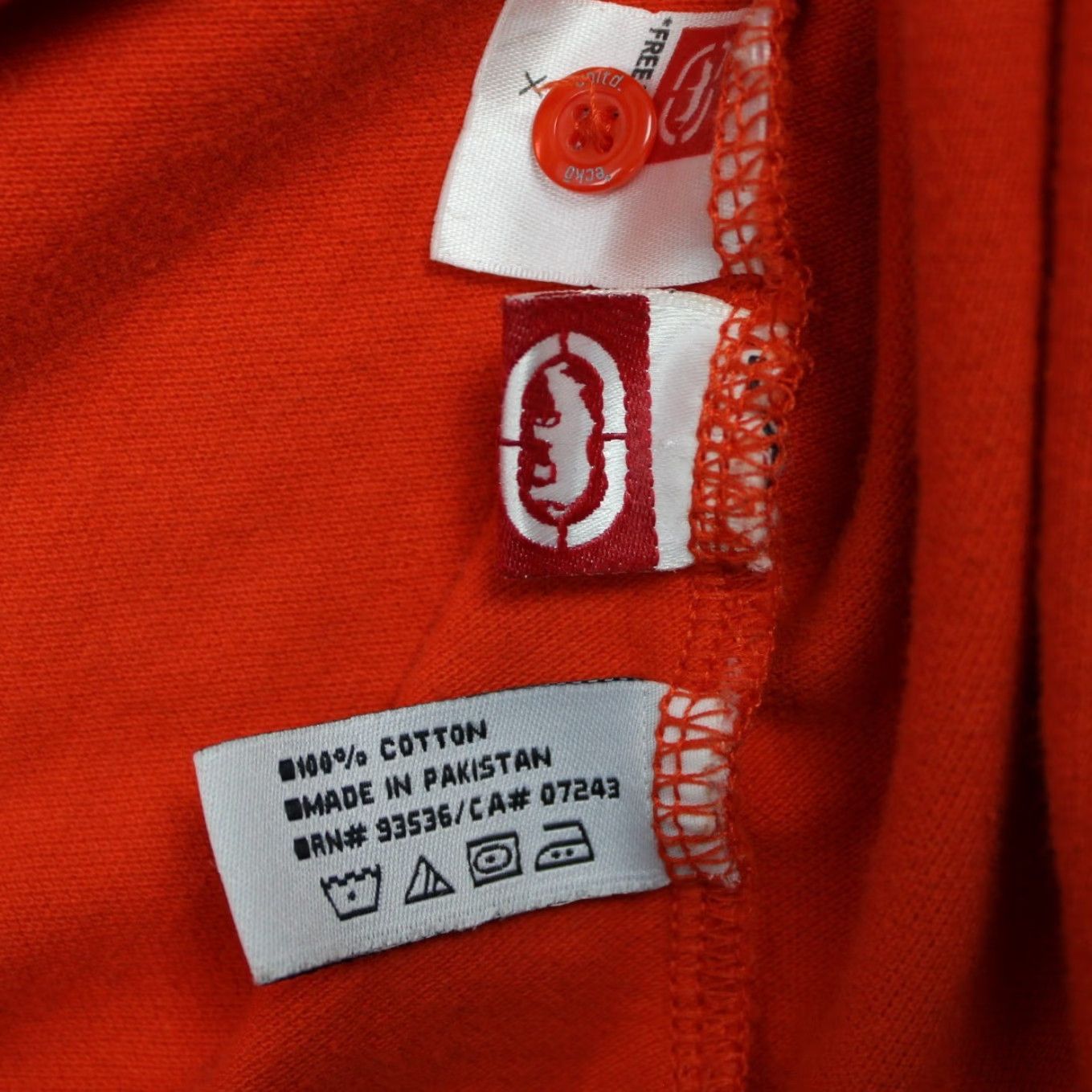 Ecko Unltd. VINTAGE ECKO Unltd Polo Shirt Mens 3XL XXXL Orange Cotton Short Sleeve Pullover Rhino Graphic Size US XXL / EU 58 / 5 - 7 Thumbnail