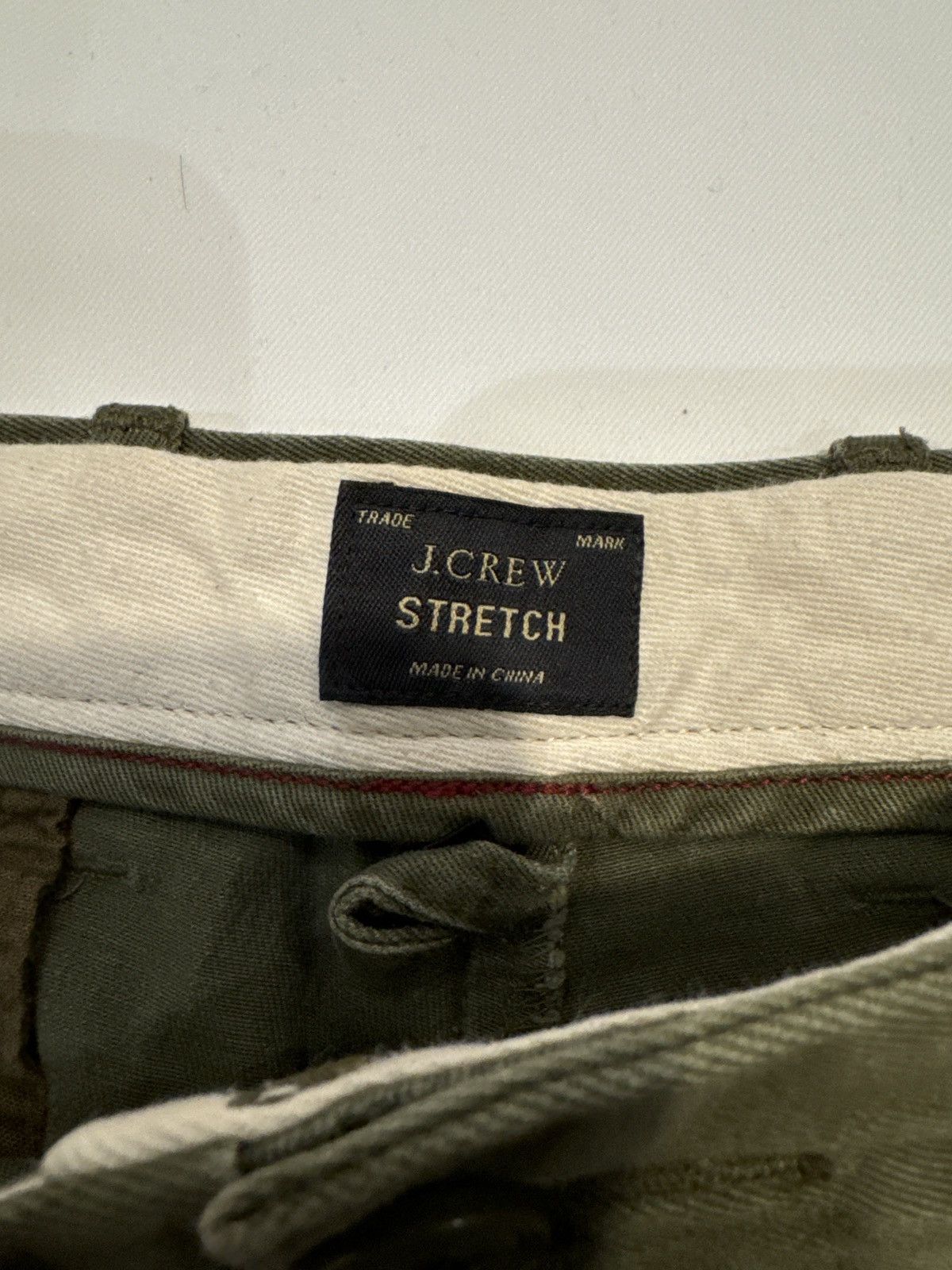 J.Crew Stretch Chino 770 in olive green Size US 34 / EU 50 - 6 Thumbnail