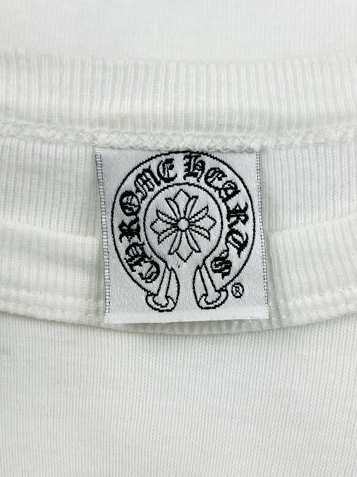 Chrome Hearts Chrome Hearts Dagger Logo Cropped Mini Baby Tee Tshirt Size ONE SIZE - 6 Thumbnail