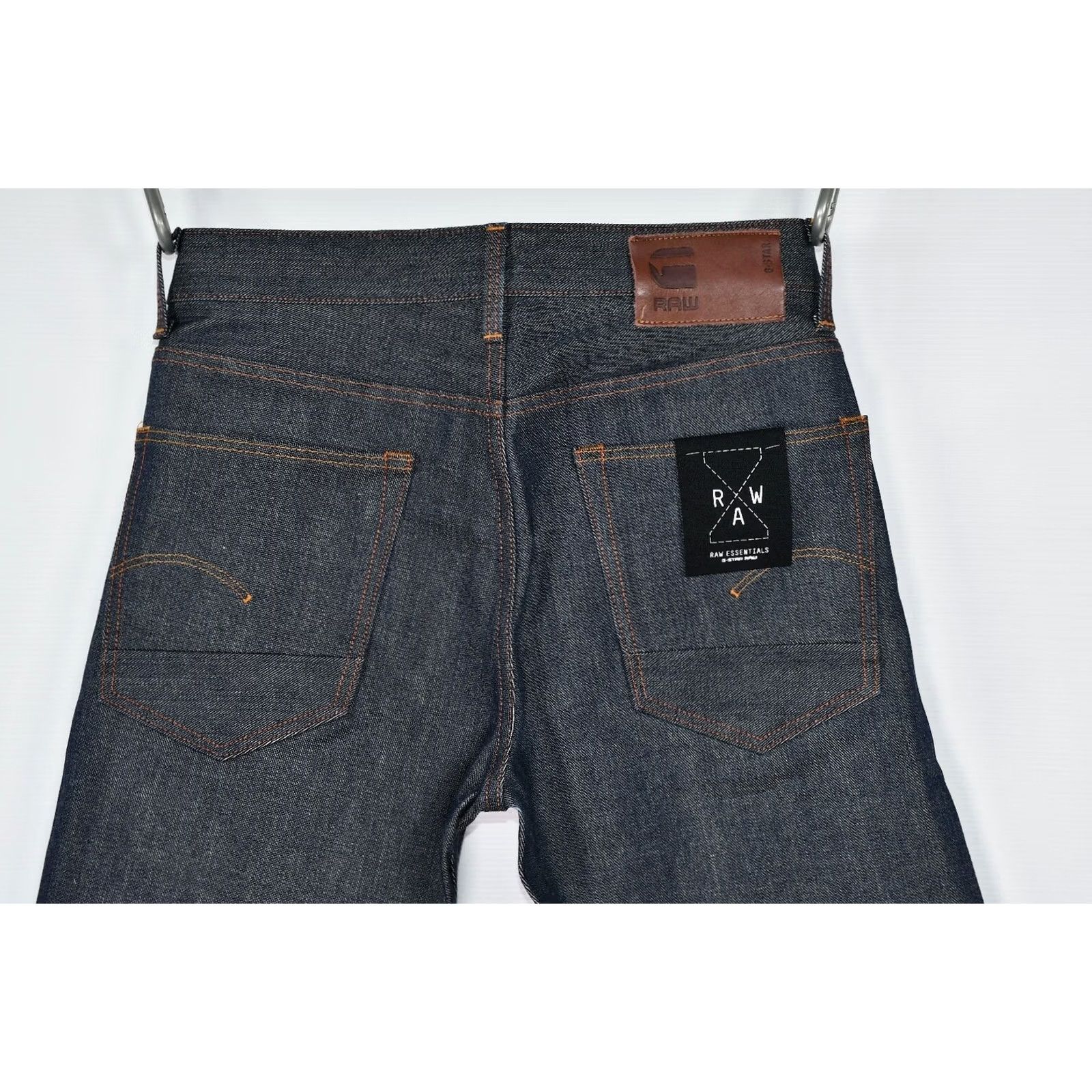 G-Star G-Star Raw RE US First Authentic Tapered Streaky Red Listing Selvage W31/32 Jeans Mens Regular Cotton 100% Tight Fit Vintage No Size US 31 - 2 Thumbnail