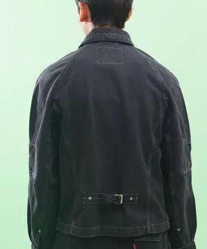 Kiko Kostadinov × Levi's CC28 Articulated Darted Denim Jacket in Black Size US XS / EU 42 / 0 - 10 Thumbnail
