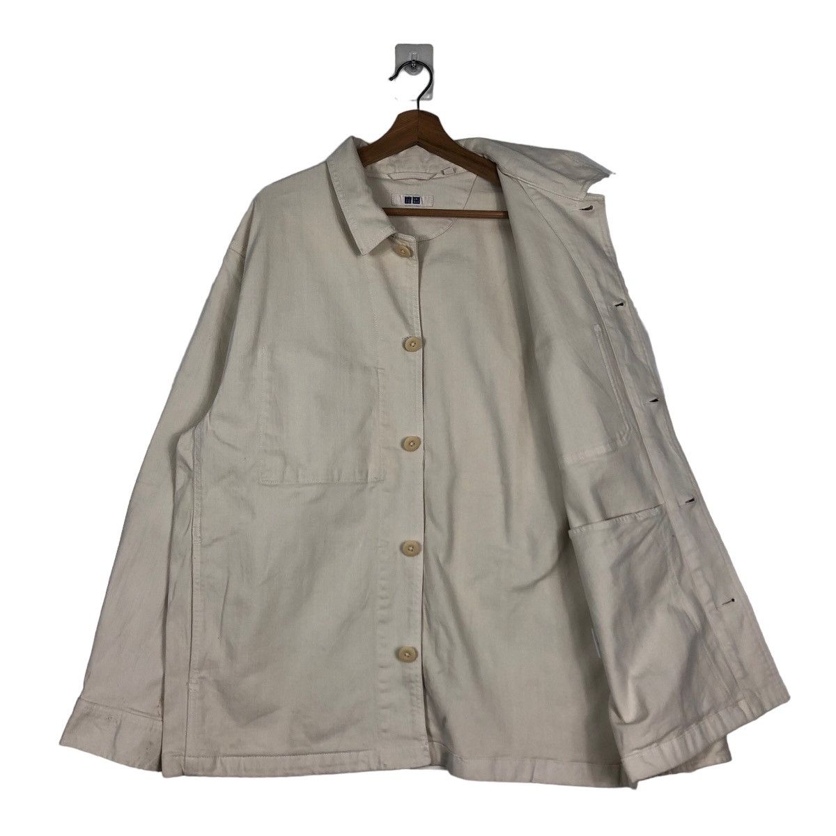 Japanese Brand 🔥Vintage Work Chore Jacket Uniqlo Japan Issey Miyake Size US XL / EU 56 / 4 - 11 Thumbnail