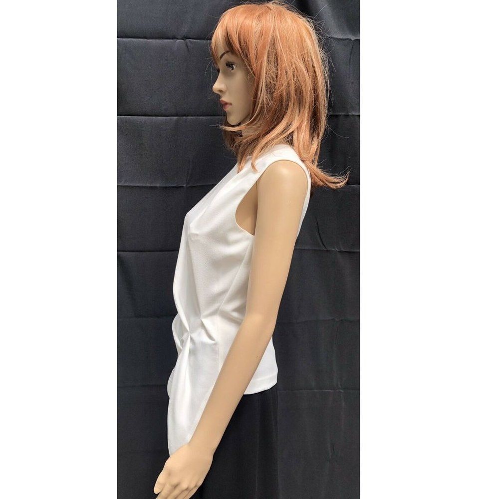 Other Chelsea & Walker White Draped Top Size 0 US XS Size XS / US 0-2 / IT 36-38 - 3 Thumbnail