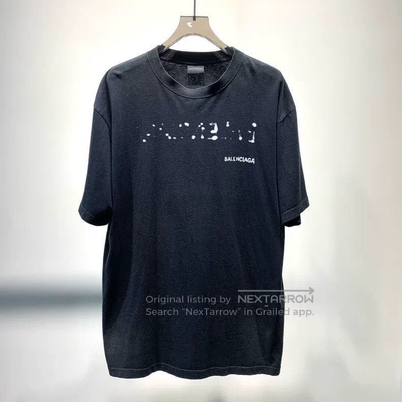 Balenciaga Balenciaga Graffiti Mosaic Short-Sleeve Size US M / EU 48-50 / 2 - 1 Thumbnail