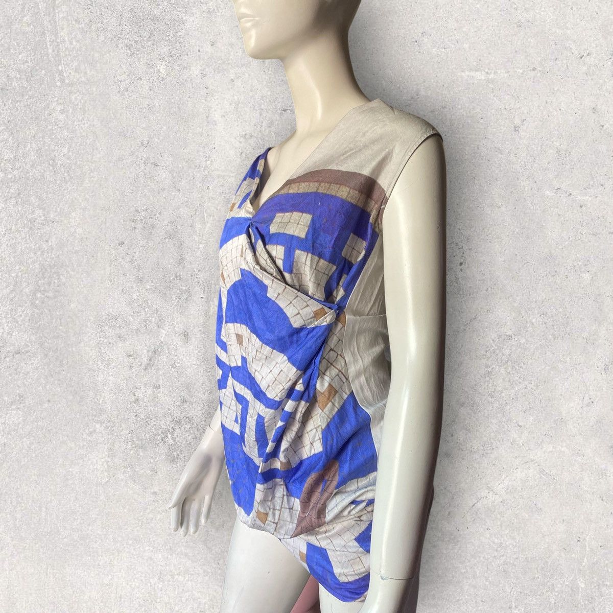 Maison Margiela MM6 Fall13 Drape Mini dress Size M / US 6-8 / IT 42-44 - 3 Thumbnail
