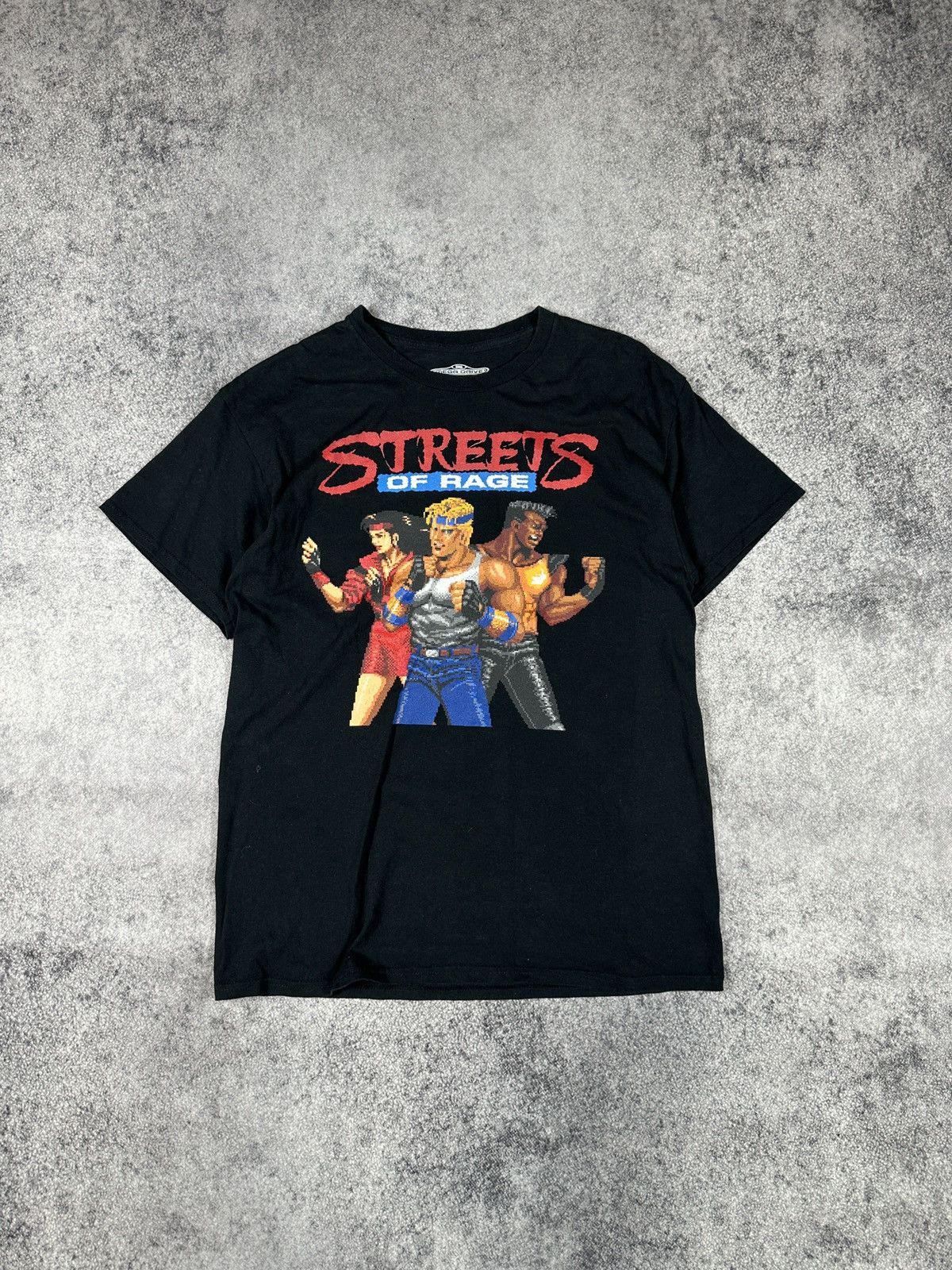 Vintage Streets of Rage Sega Logo T-shirt art Streetwear Rare L USA Size US M / EU 48-50 / 2 - 1 Thumbnail