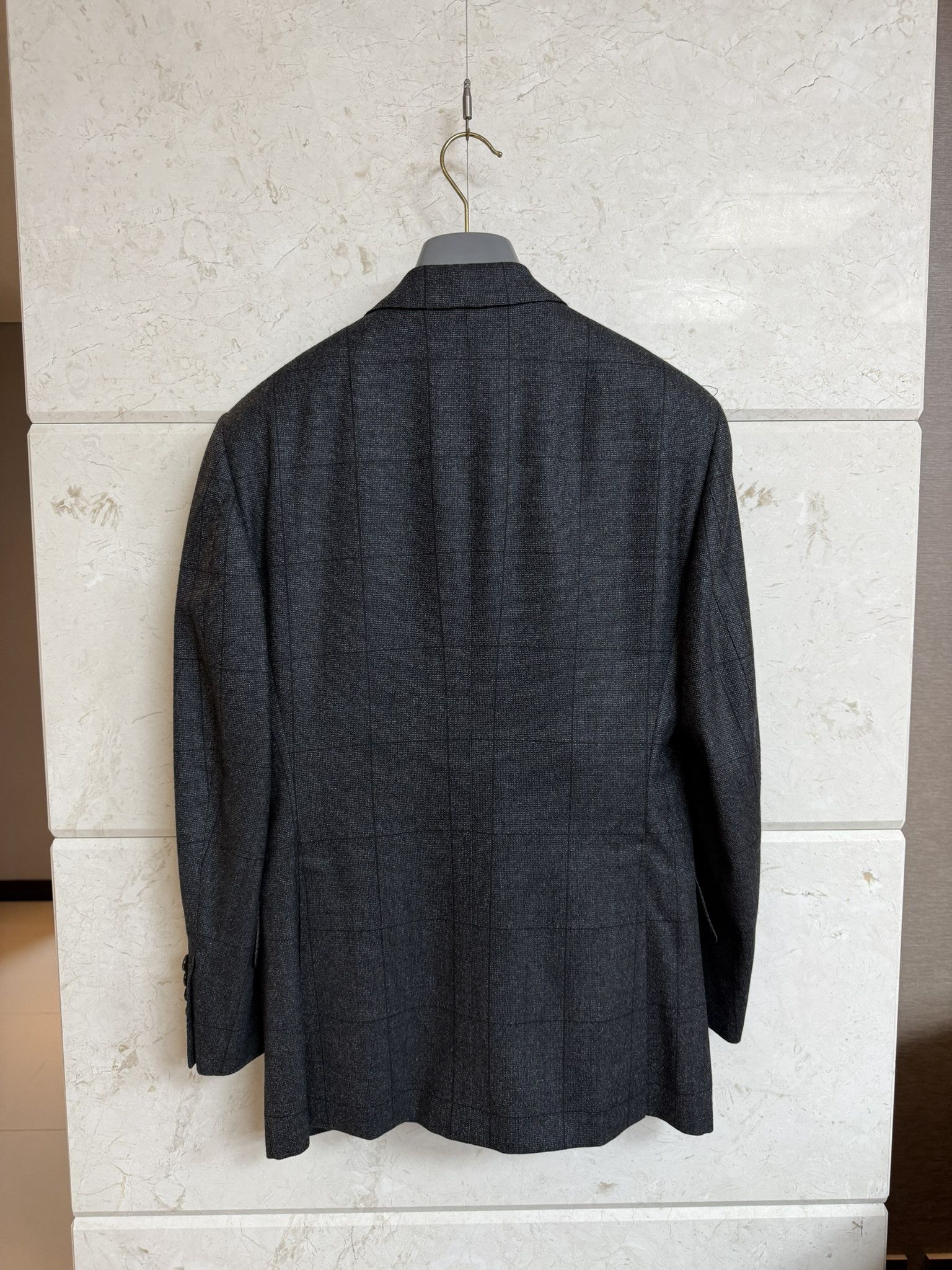 Tom Ford TOM FORD Windsor Fit Wool-Cashmere Windowpane Check Suit 38S Size 38S - 5 Thumbnail