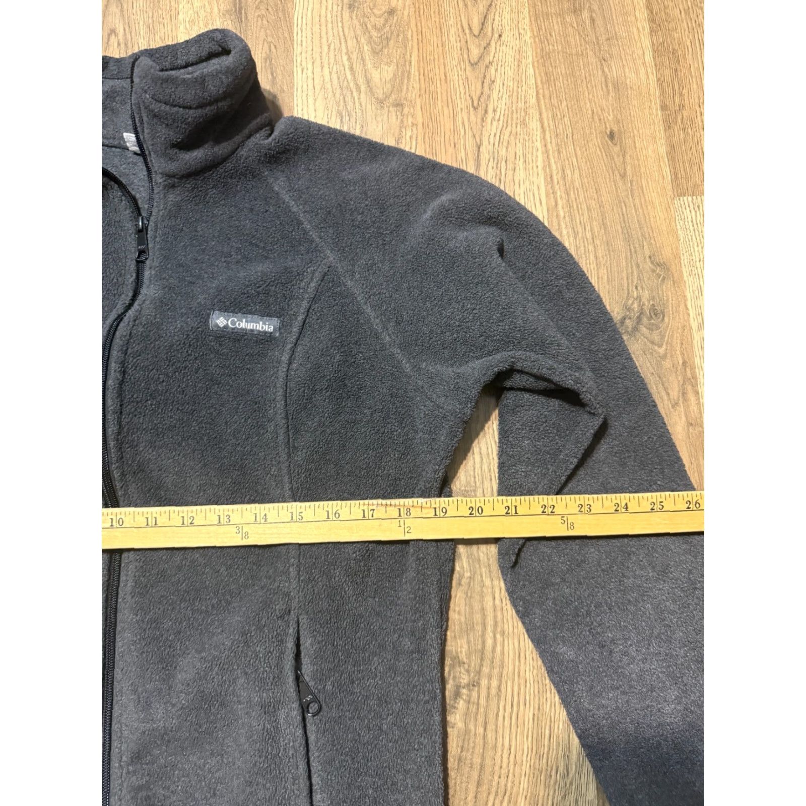 Vintage Columbia Sweater Women's Size Medium? Gray Full Zip Fleece Pockets Zip Pockets Size M / US 6-8 / IT 42-44 - 5 Thumbnail