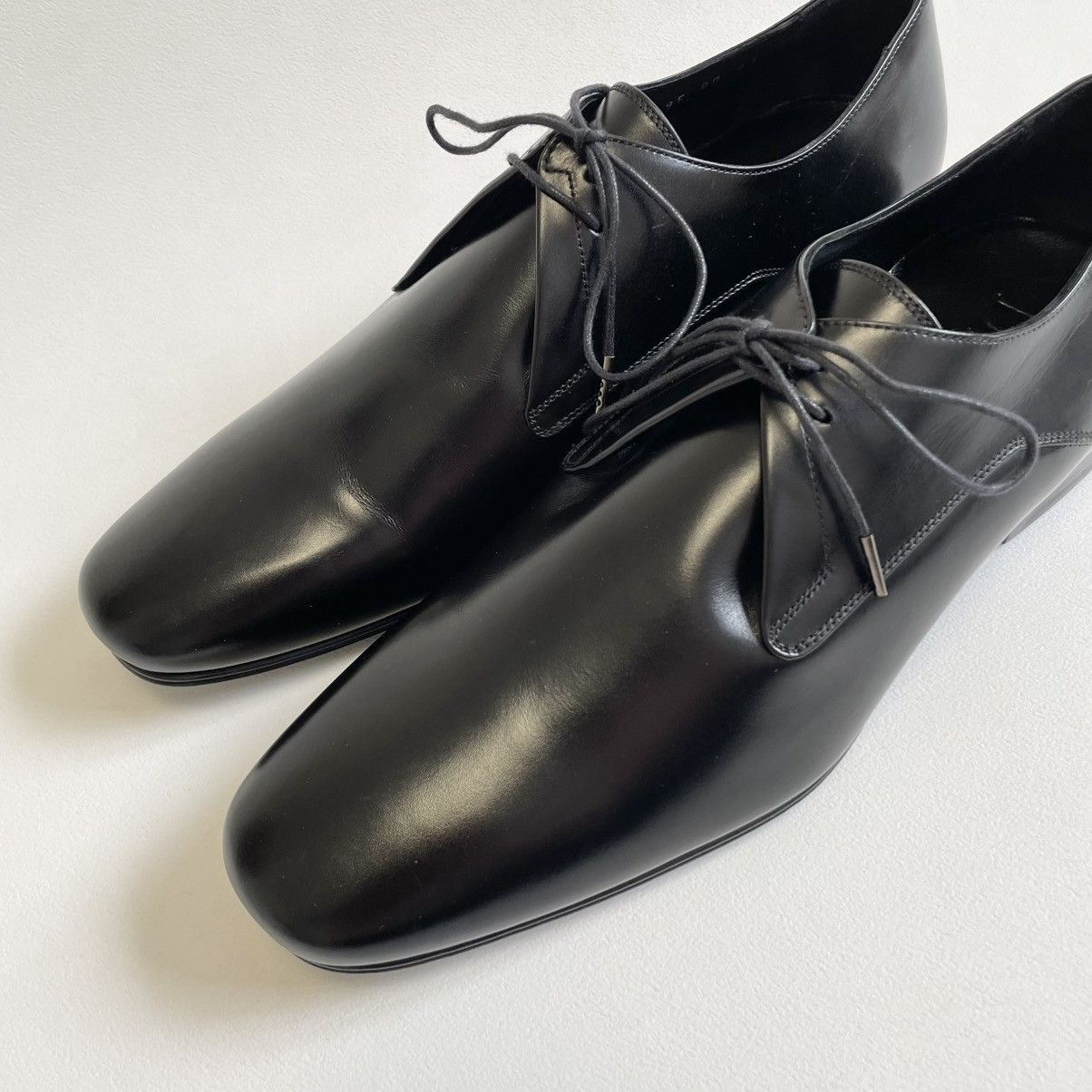 Dior Black Leather ‘Low Profile’ Derby Shoes Size US 8 / EU 41 - 5 Thumbnail
