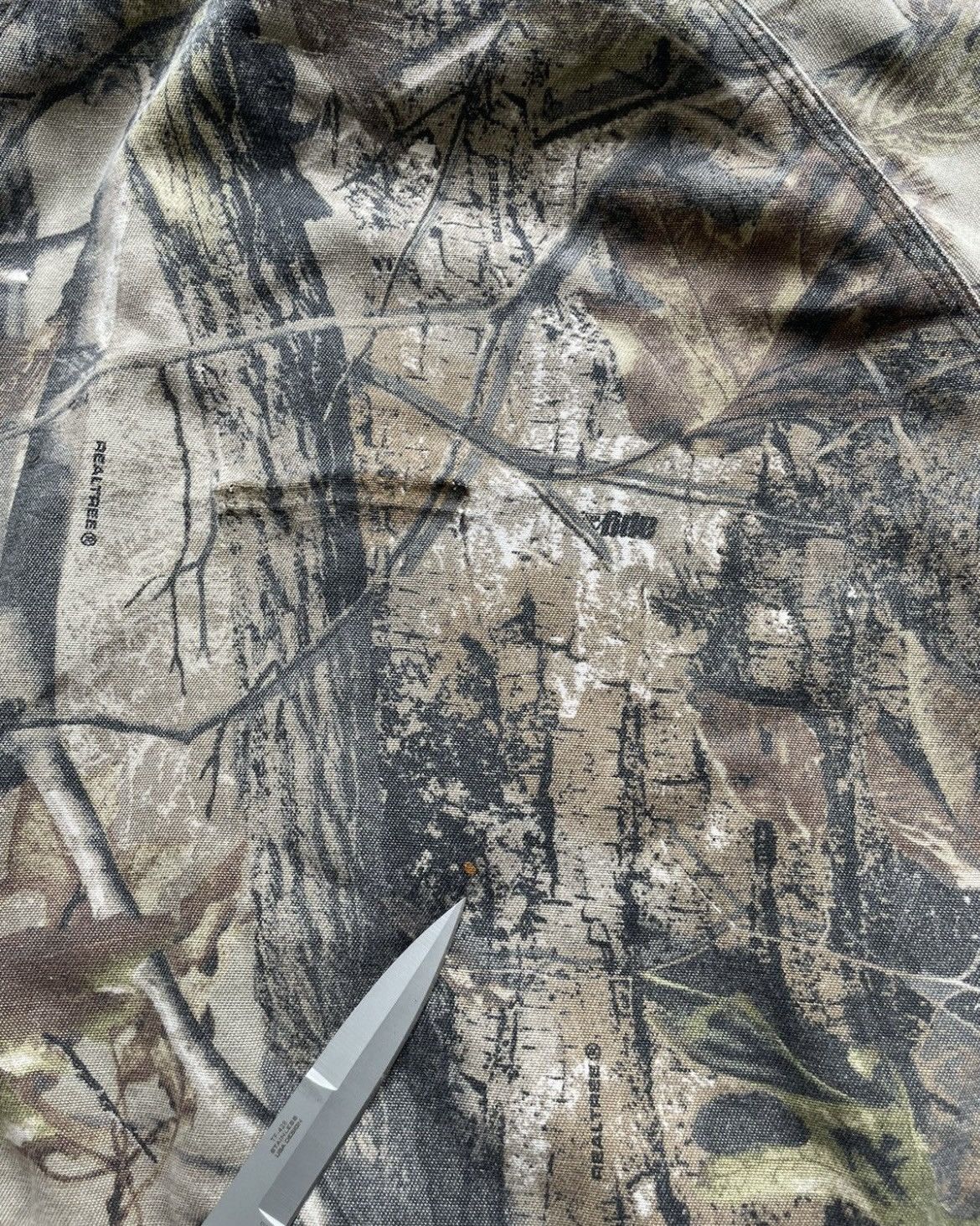 Carhartt × Vintage Vintage Crazy Rare 90's Camo Boxy Carhartt Style Jacket Size US M / EU 48-50 / 2 - 13 Thumbnail