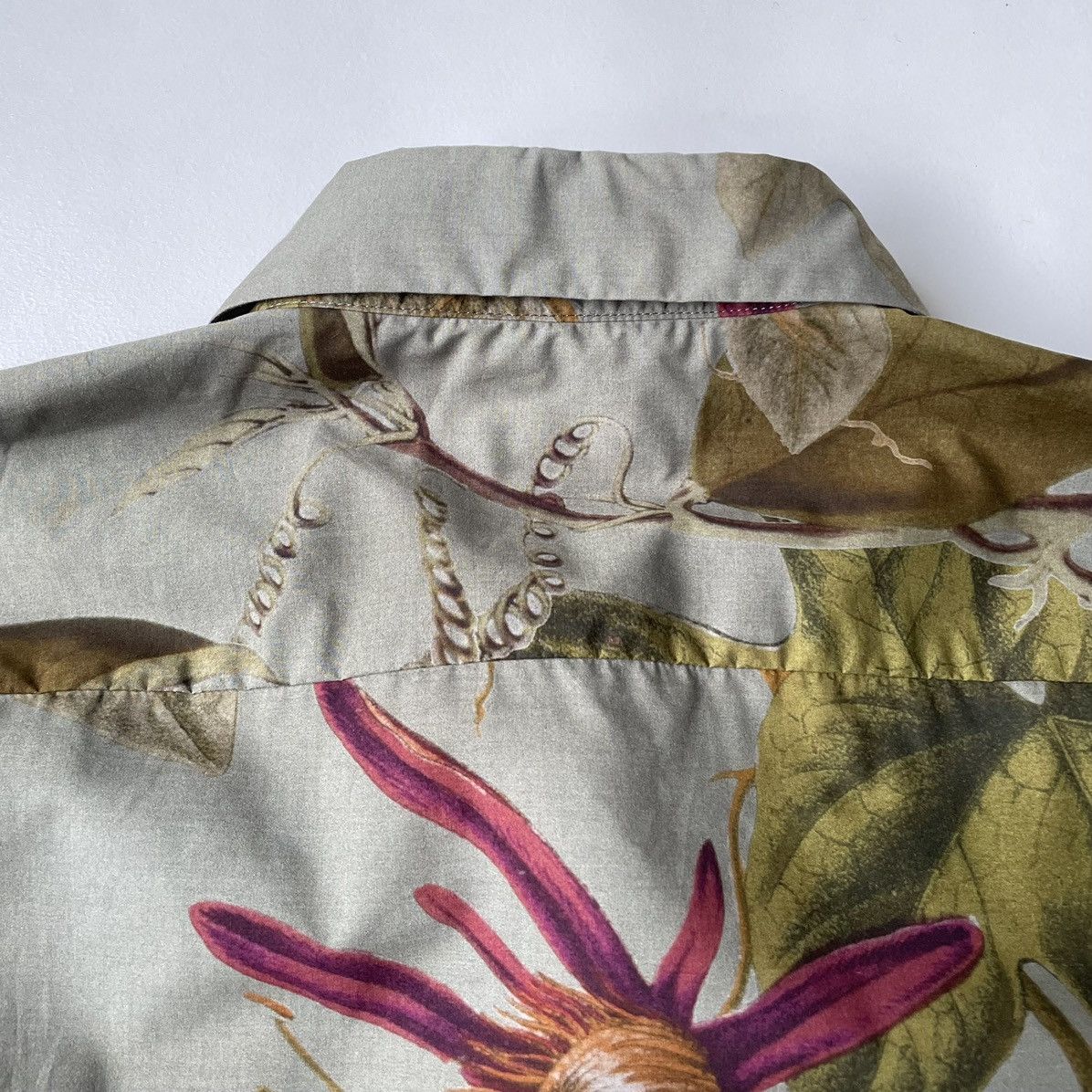 Dries Van Noten A/W 23 ‘Botanical Print’ Short Sleeve Shirt Size US M / EU 48-50 / 2 - 12 Thumbnail