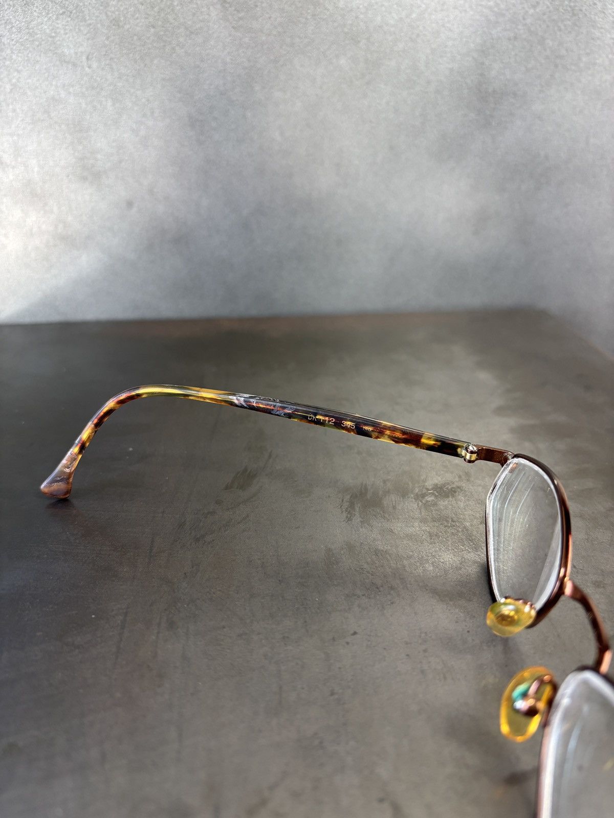 DKNY 1990s Vintage DKNY Eyeglasses Dona Karan DK 112 Y2K Bayoneta Size ONE SIZE - 8 Thumbnail