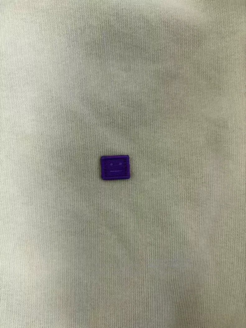 Acne Studios Acne Studios Face Expression Faded Zip-Up Hooded Sweatshir Size US L / EU 52-54 / 3 - 3 Thumbnail