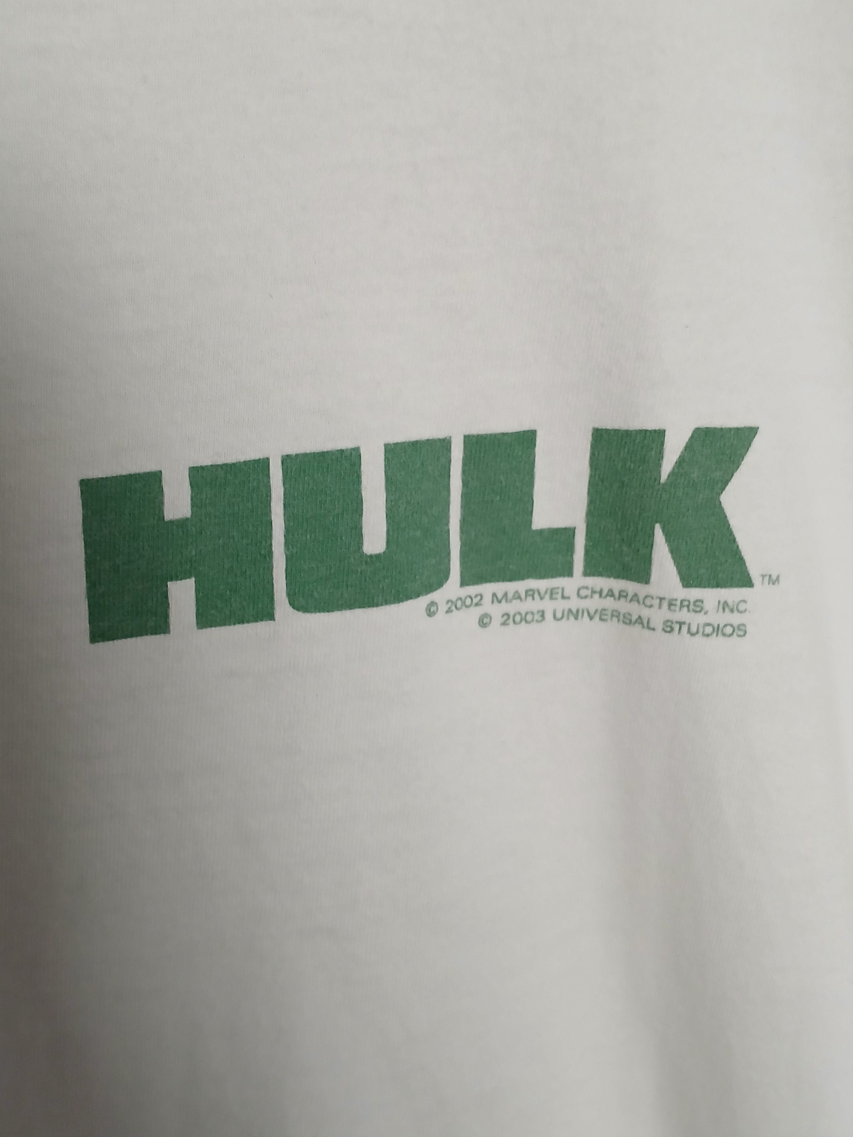 Marvel Comics × Vintage Vintage 2002 Marvel Hulk T-Shirt Size US M / EU 48-50 / 2 - 4 Thumbnail