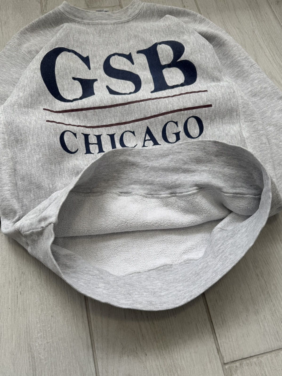 Champion Vintage Champion Reverse Weave Sweatshirt GSB Chicago XL 90s Size US XL / EU 56 / 4 - 15 Thumbnail