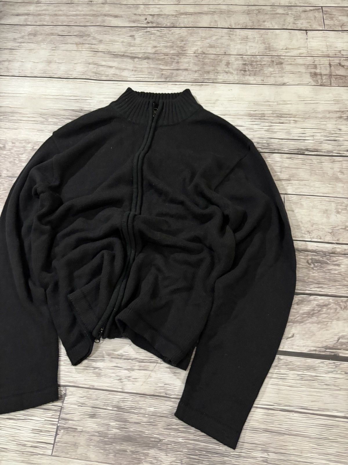 Japanese Brand × Junya Watanabe × Yohji Yamamoto Vintage Streetwear Kapital Style Sweater Zip Hoodie 90s Size US M / EU 48-50 / 2 - 2 Thumbnail