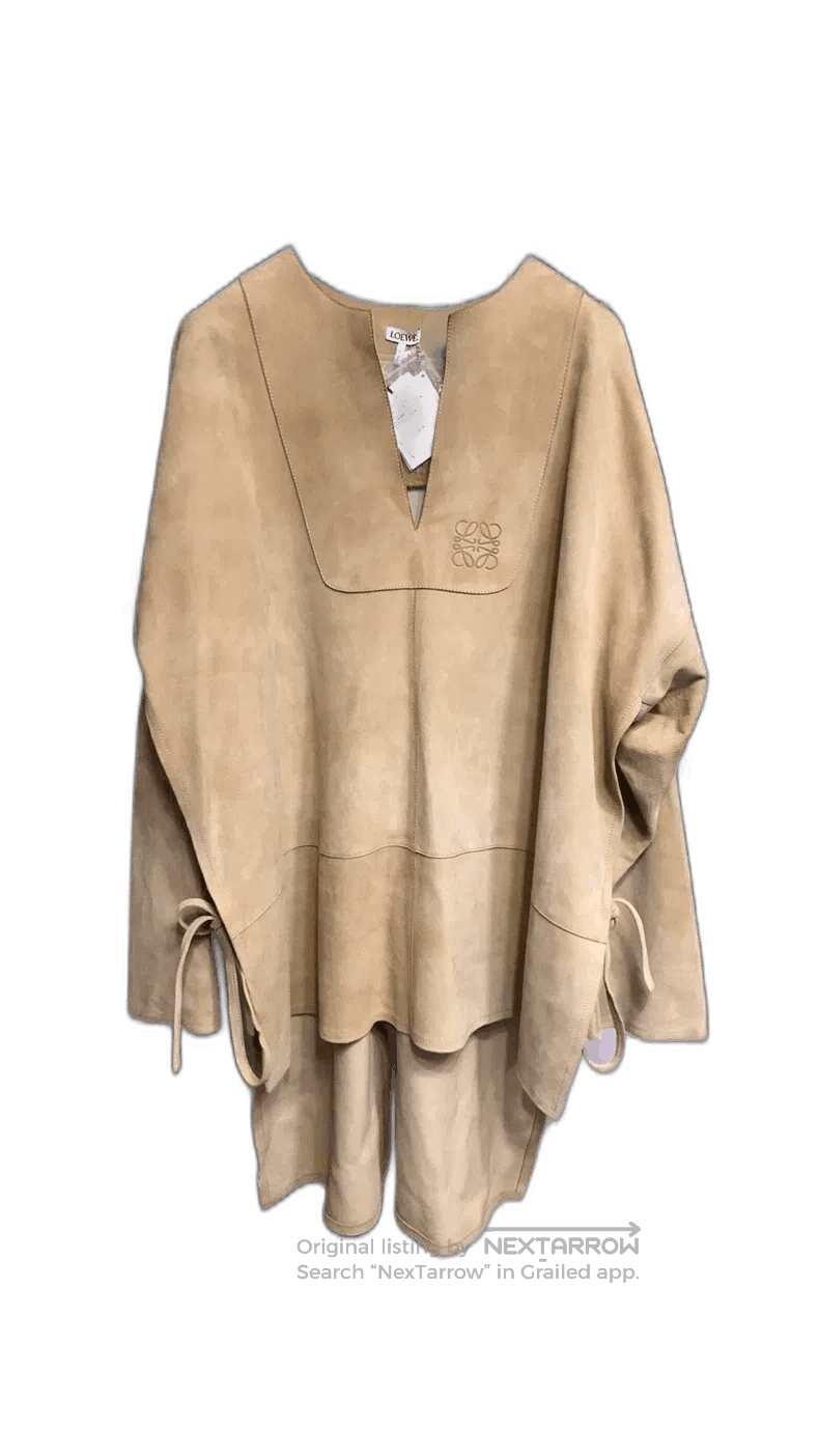 Loewe Loewe Leather Pullover Long Shirt Jacket. Size US L / EU 52-54 / 3 - 1 Thumbnail
