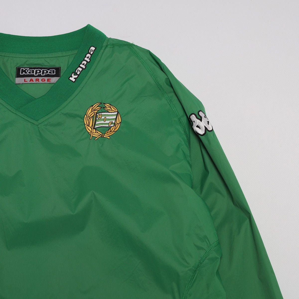 Kappa Kappa HIF Hammarby Football Soccer Track Top Jacket Training Size US L / EU 52-54 / 3 - 5 Thumbnail