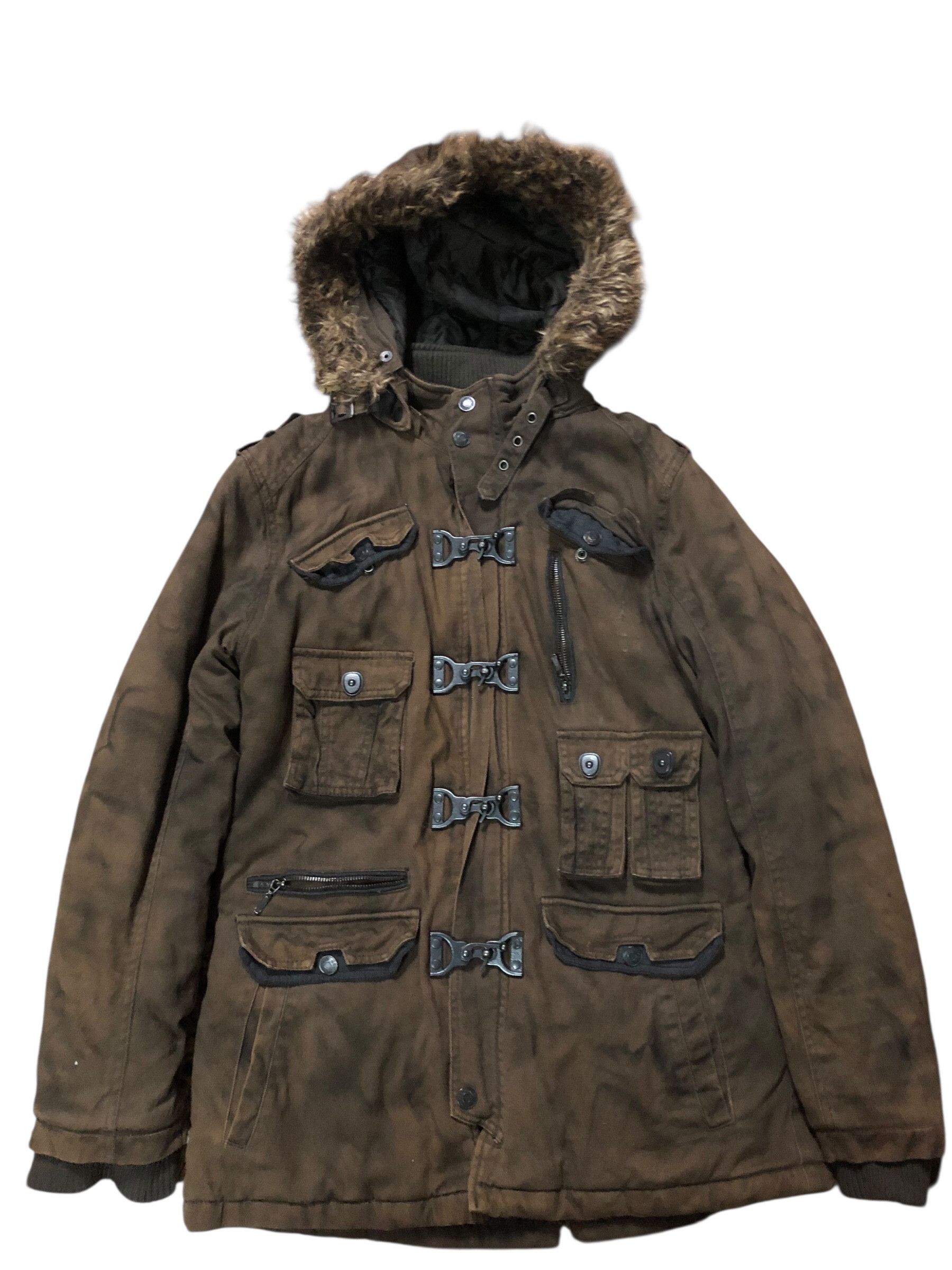 In The Attic in the Attic Faux Fur Duffle Jacket Size US S / EU 44-46 / 1 - 1 Thumbnail