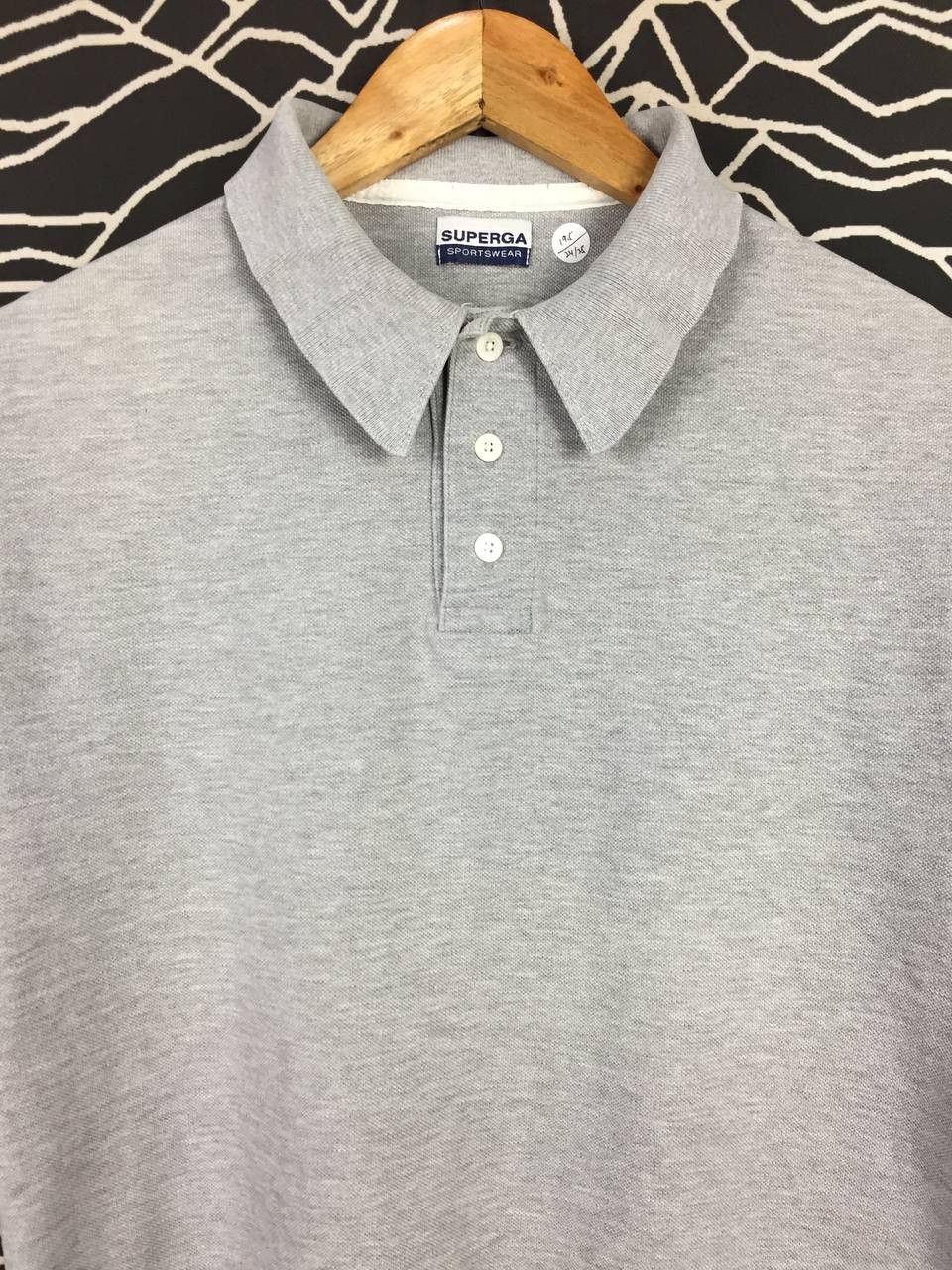 Superga Vtg Superga Sportswear Minimalist Aesthetic Polo Shirt Size US M / EU 48-50 / 2 - 3 Thumbnail