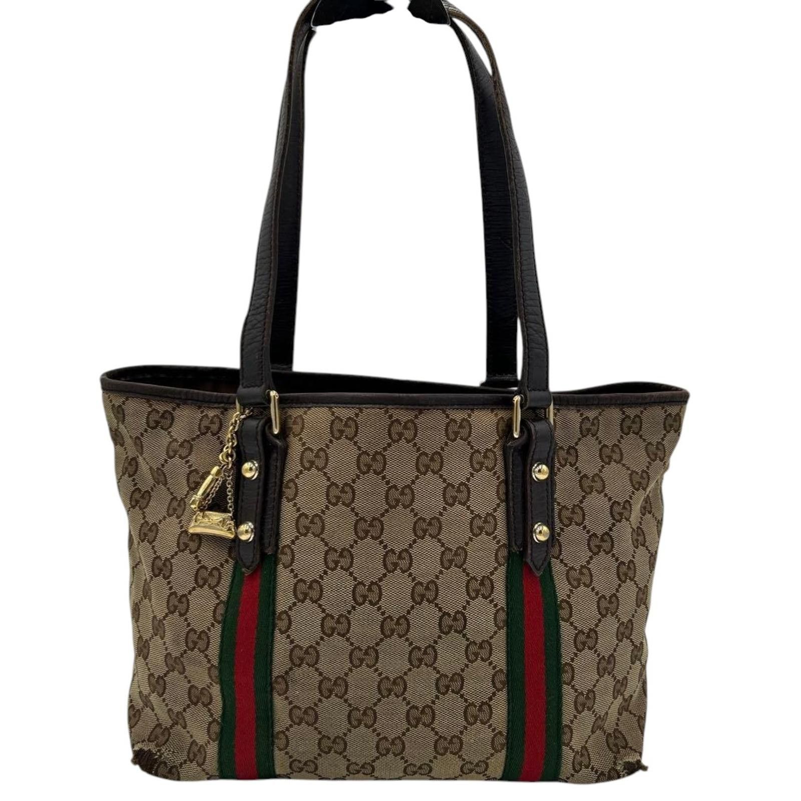Gucci Gucci - Vintage GG Canvas Tote Bag Size ONE SIZE - 2 Thumbnail