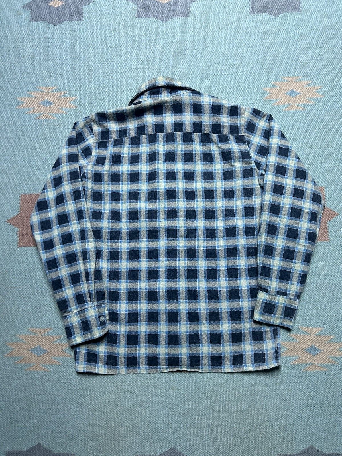 Vintage Vintage 70s flannel shirt cotton plaid youth boys 16 Size US XS / EU 42 / 0 - 7 Thumbnail
