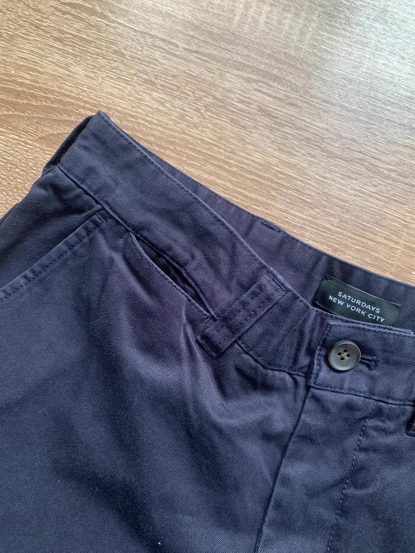 Saturdays NYC Tommy Short Washed & Water Polished Twill Tommy Shorts Ｑ22 Size US 32 / EU 48 - 2 Thumbnail