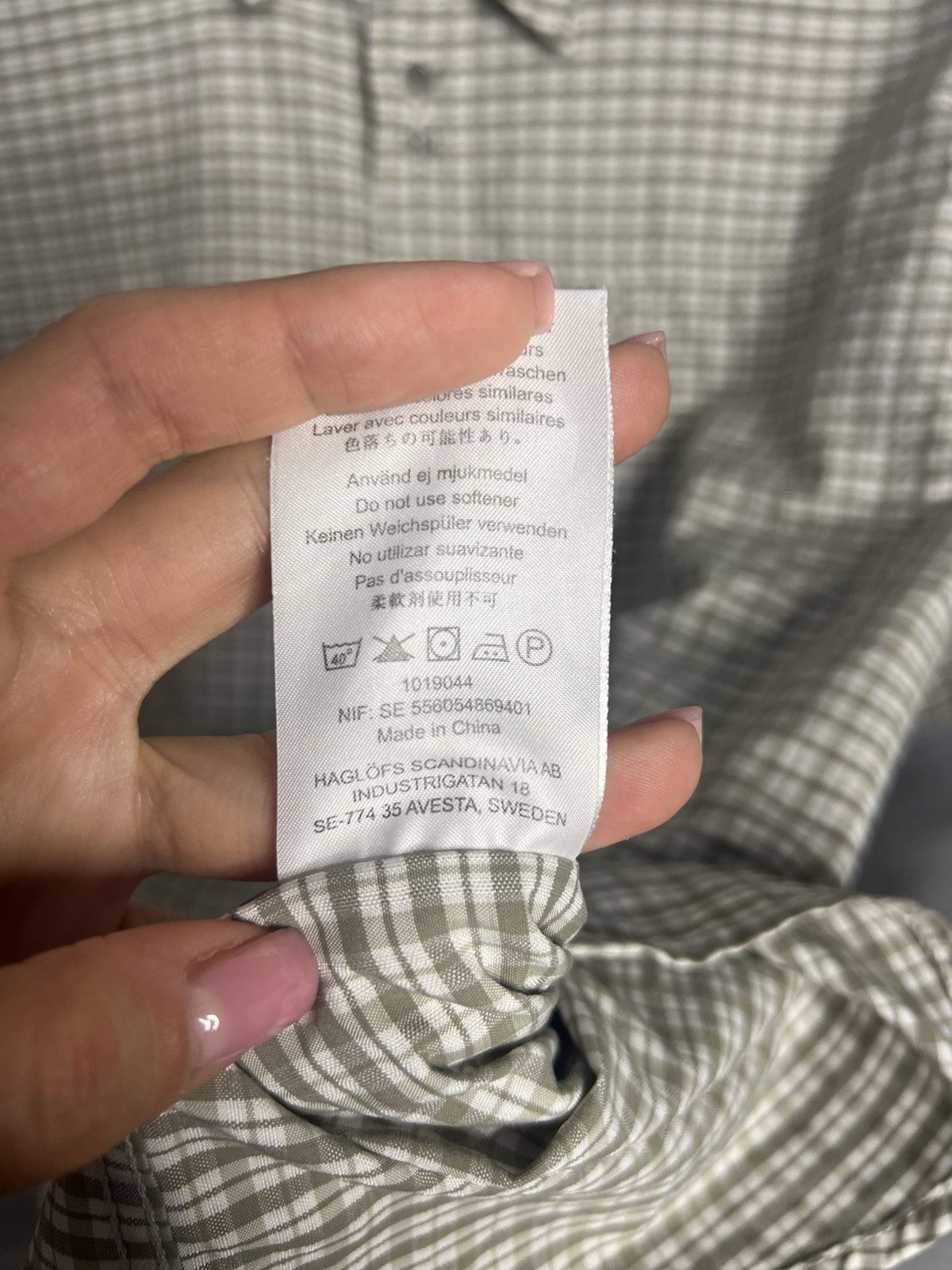 Haglofs Outdoor Shirt Haglofs Size M Size US M / EU 48-50 / 2 - 9 Thumbnail