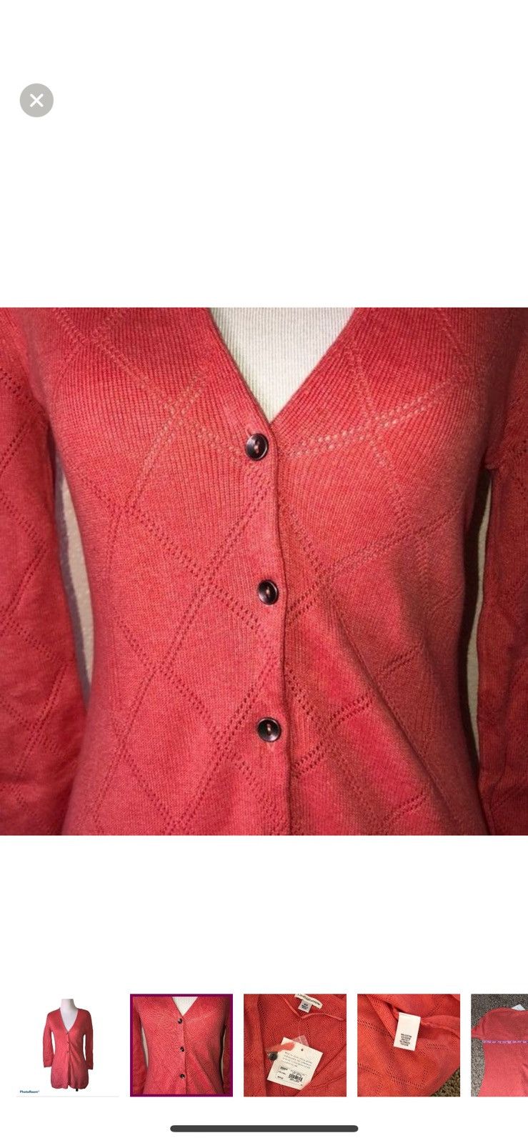 Croft & Barrow Croft & barrow XS button down cardigan Size XS / US 0-2 / IT 36-38 - 2 Thumbnail