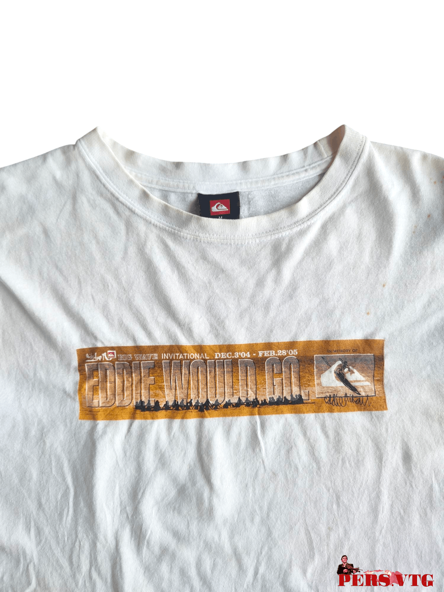 Quiksilver Vtg 2000s Quiksilver "Eddie Would Go" Size US M / EU 48-50 / 2 - 2 Thumbnail