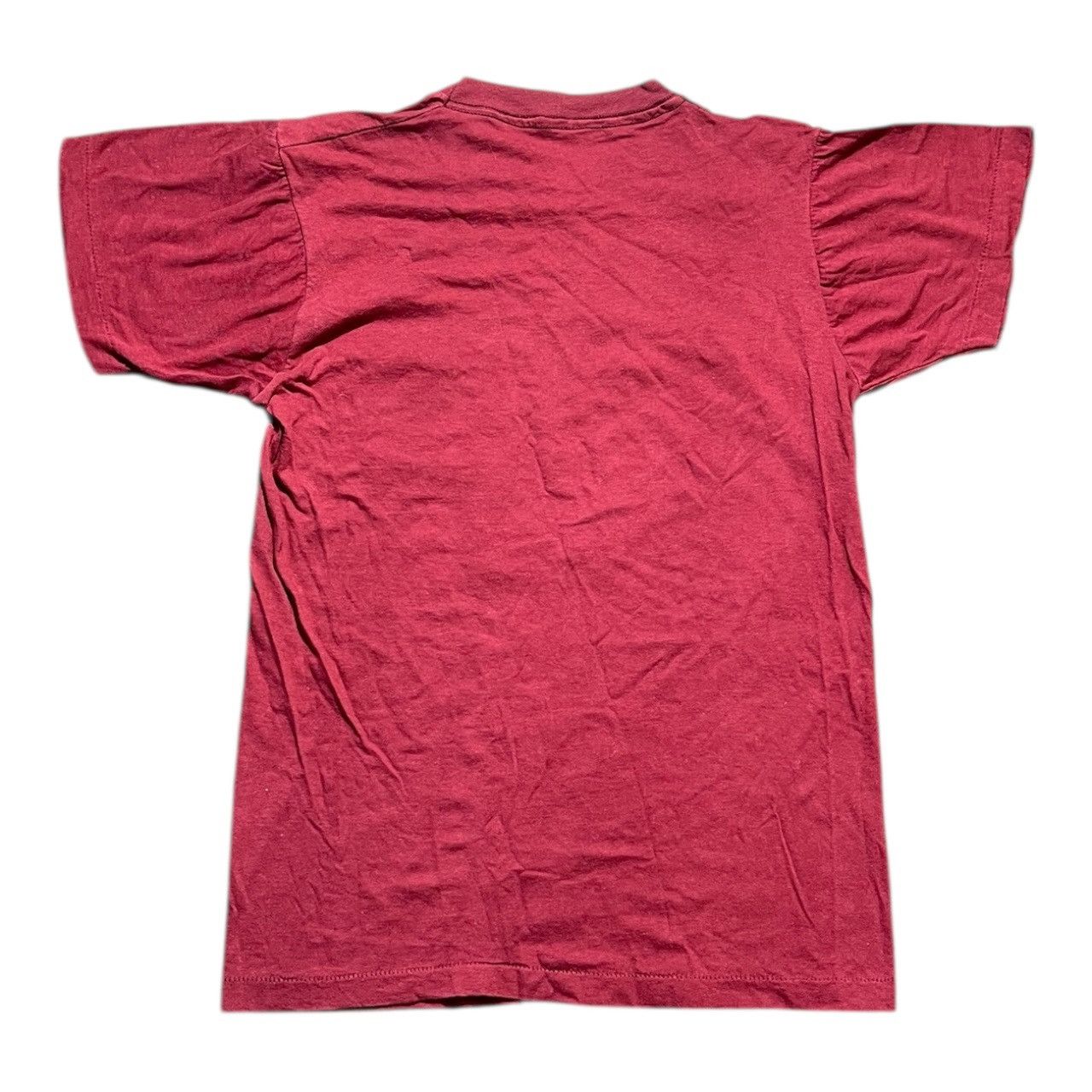 Fruit Of The Loom × Vintage Vintage 80s How Do You Spell SNA Maroon Fruit of the loom t Size US S / EU 44-46 / 1 - 2 Thumbnail