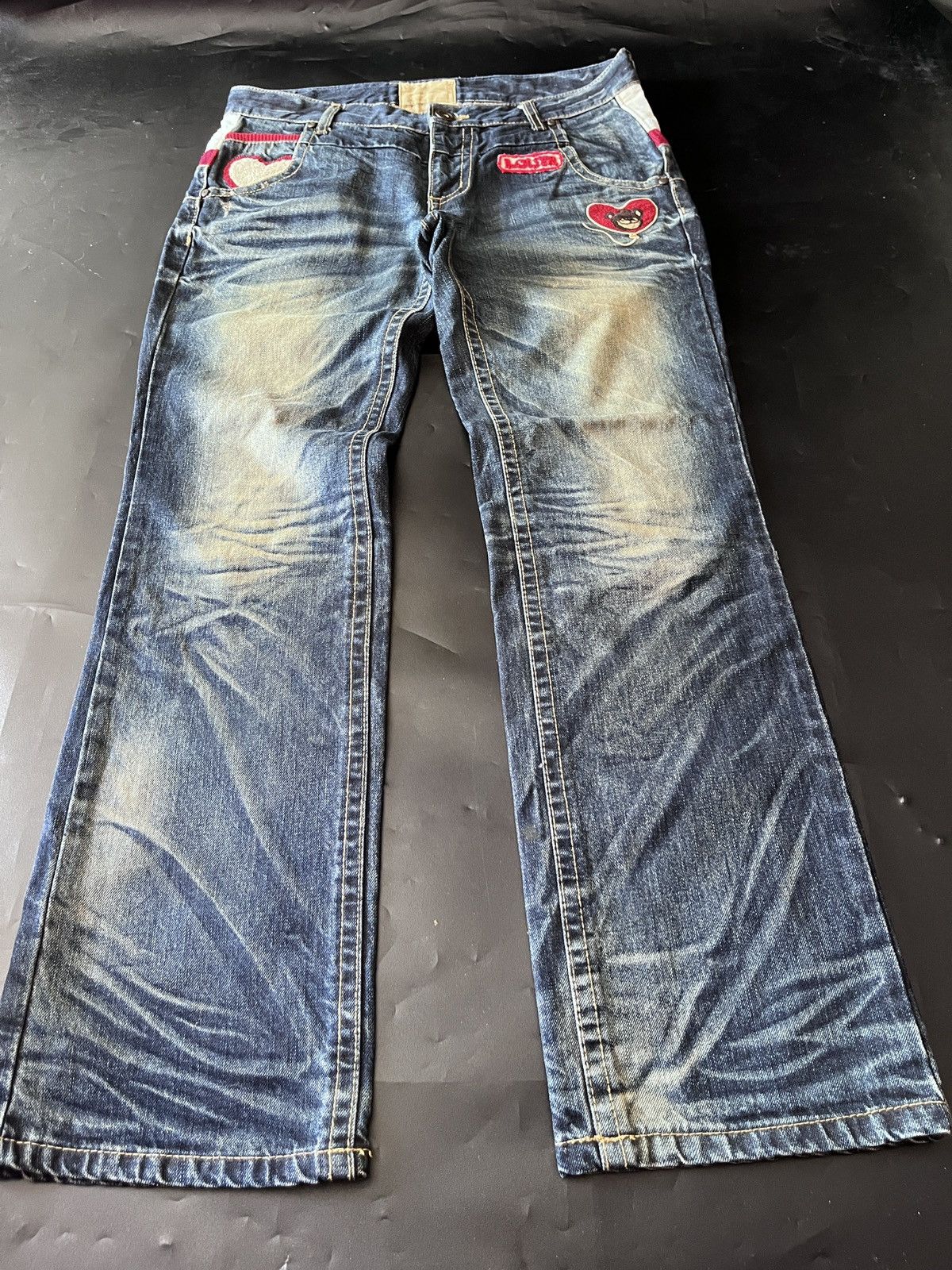 Japanese Brand Japanese MudWash Lolita jeans Size US 32 / EU 48 - 3 Thumbnail