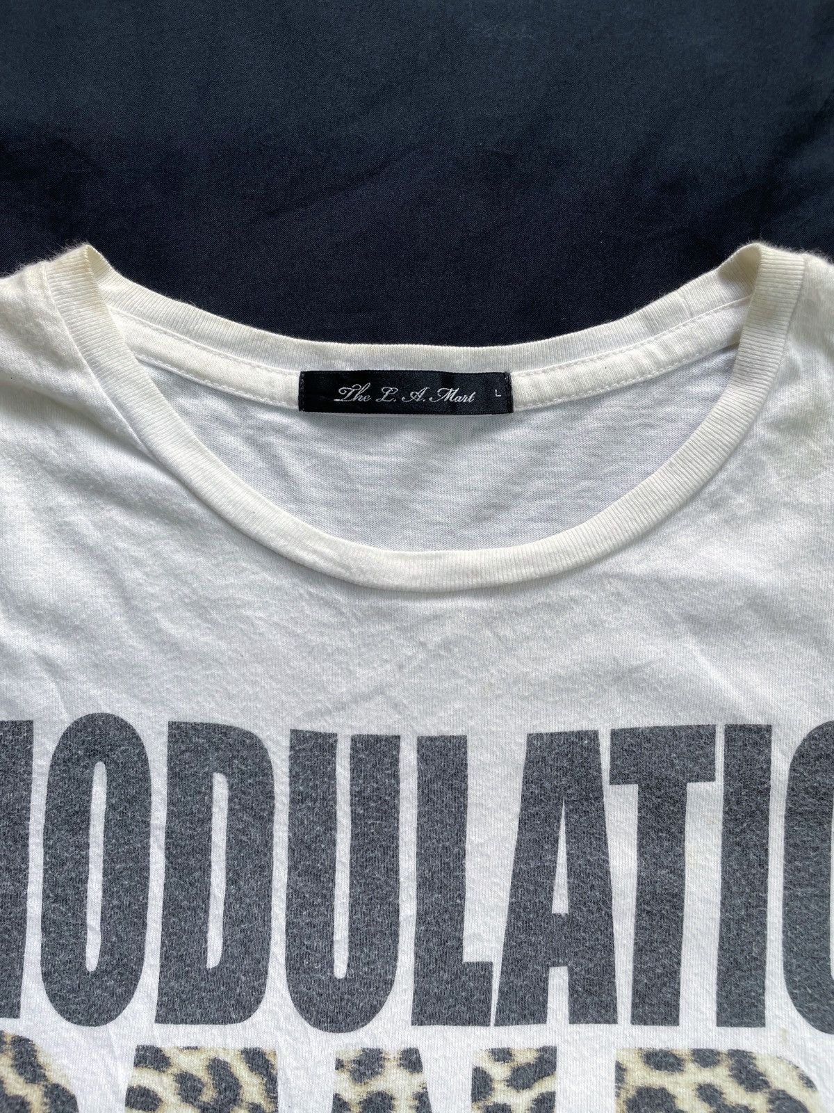 Hysteric Glamour MODULATION CAN BE OBSERVED IN WORLD LEOPARD DESIGN TEE Size US L / EU 52-54 / 3 - 3 Thumbnail