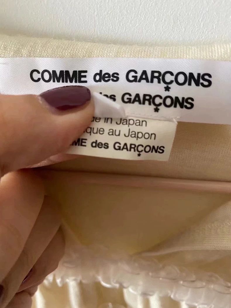 Comme des Garcons Comme Des Garcons CDG main line lace pleated top Size S / US 4 / IT 40 - 4 Thumbnail