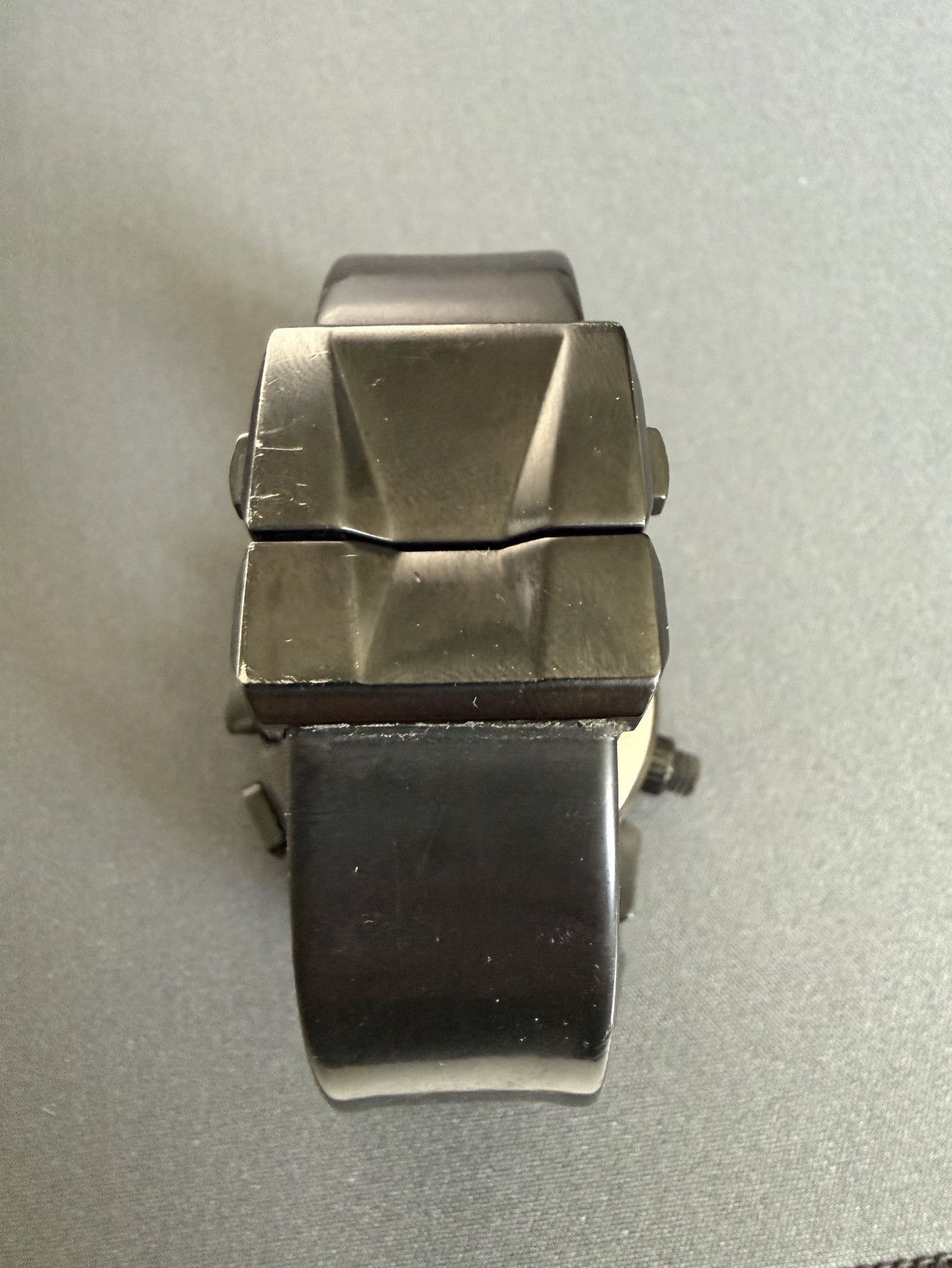 Oakley 🇨🇭OAKLEY 12 GAUGE WATCH Stealth Stainless Swiss Chronograph Size ONE SIZE - 4 Thumbnail