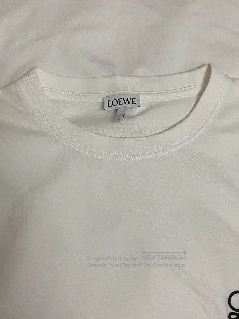 Loewe Loewe Embroidered Logo Classic Short Sleeve Size XS / US 0-2 / IT 36-38 - 7 Thumbnail