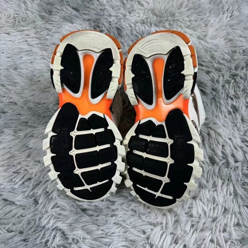 Balenciaga Balenciaga Track White Orange Sports Sneakers-2506 Size US 6 / IT 36 - 4 Thumbnail