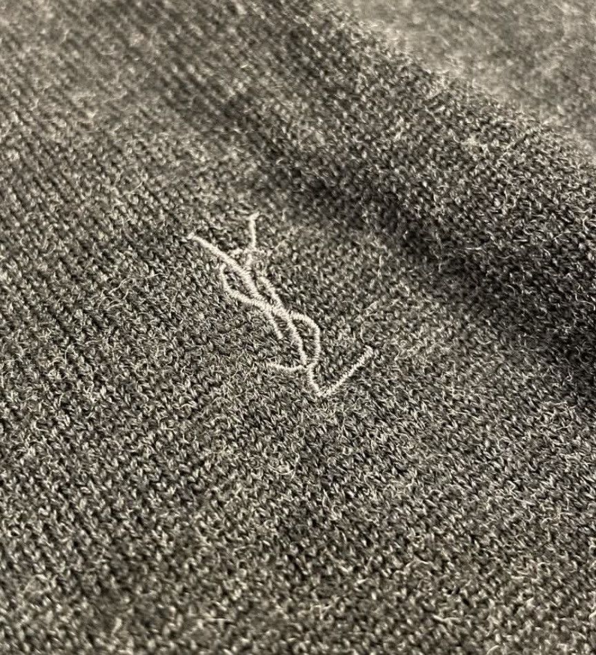 Yves Saint Laurent Vintage ‼️ Yves Saint Laurent Pour Homme Turtleneck Knitwear Size US XL / EU 56 / 4 - 3 Thumbnail