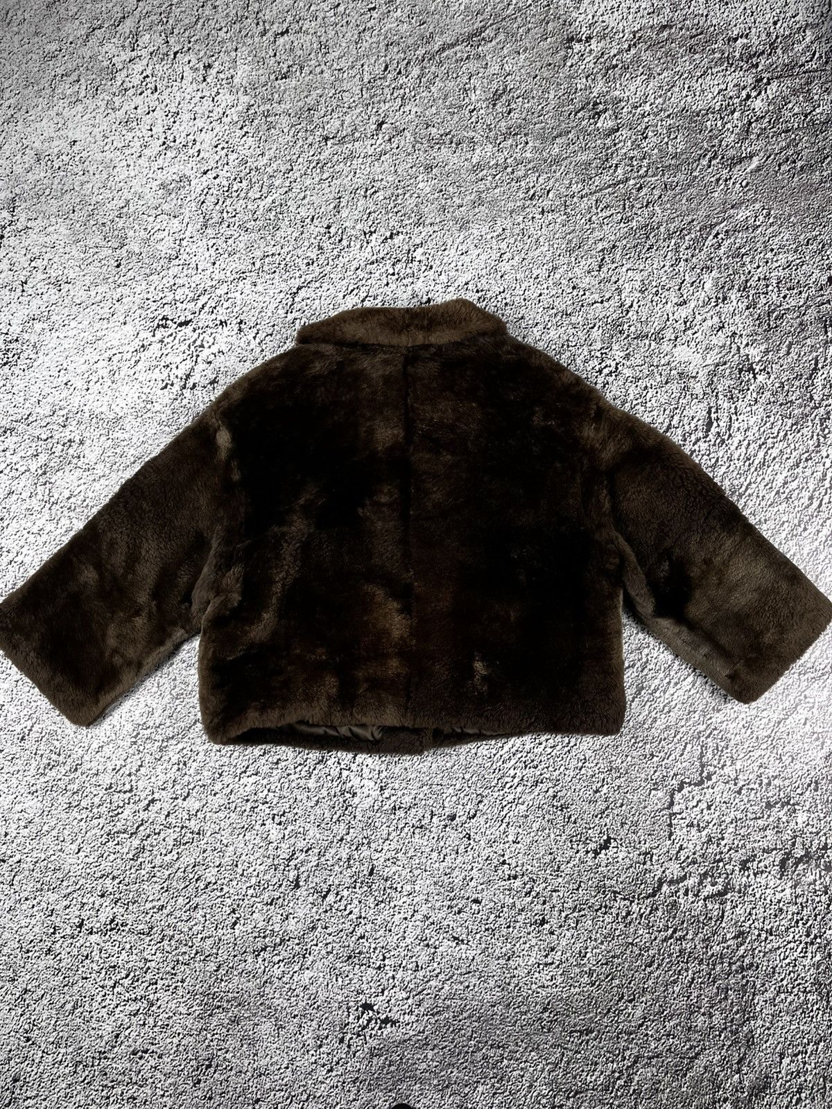 Vintage Vintage Y2K real Fur cropped coat jacket AvantGarde 0Os Size S / US 4 / IT 40 - 10 Thumbnail