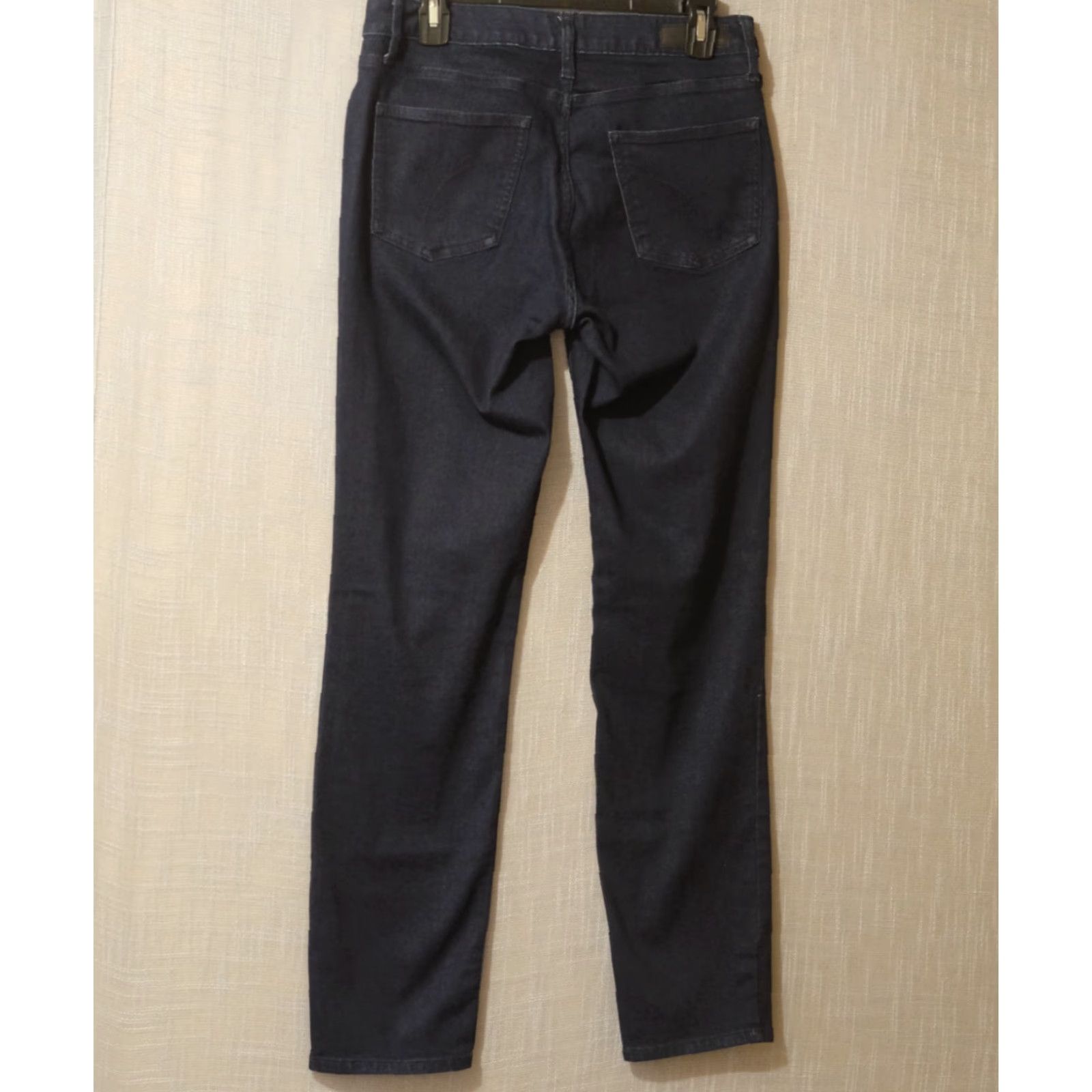 Calvin Klein VINTAGE Calvin Klein Jeans Ultimate Skinny Dark Wash Womens 10 Regular 33 in Blue Denim Jeans Size 32" / US 10 / IT 46 - 5 Thumbnail
