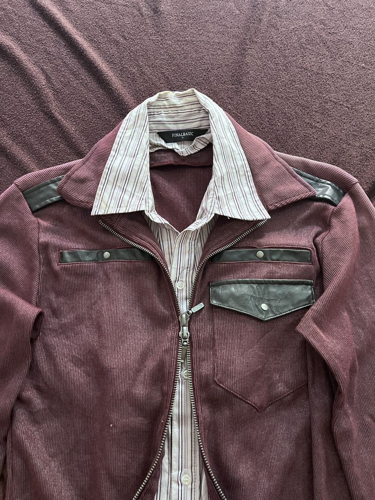 Japanese Brand Final Basic Shirt Double layer Fade Size US M / EU 48-50 / 2 - 3 Thumbnail
