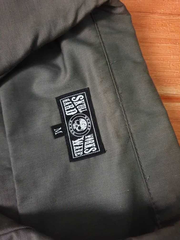 Japanese Brand Skull work hard ware shirt Size US M / EU 48-50 / 2 - 7 Thumbnail