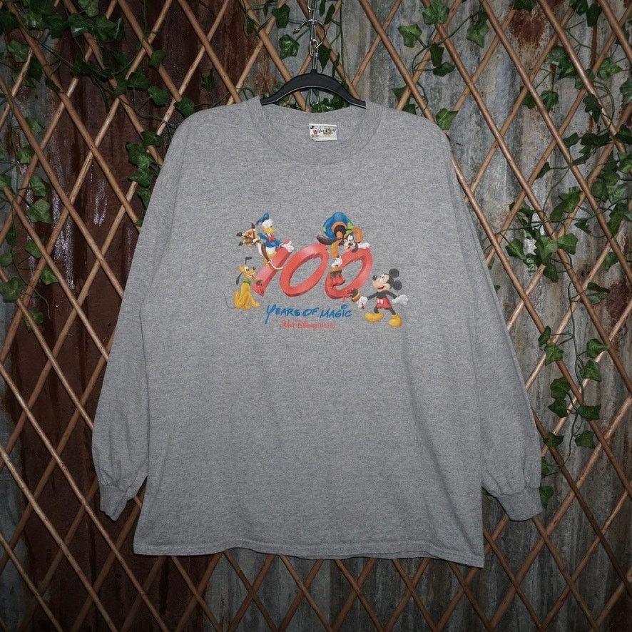 Disney XL - Vintage Y2K Disneyland goofy mickey 1990s LS t-shirt Size US XL / EU 56 / 4 - 1 Thumbnail