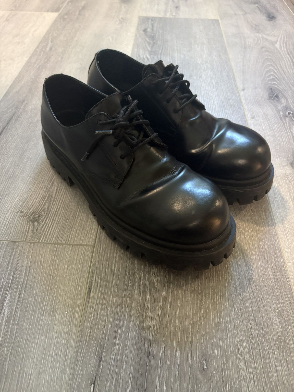 Balenciaga Balenciaga sergent derby 42 | Grailed