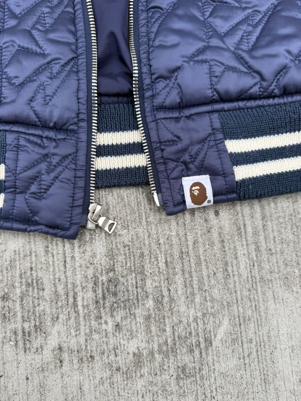 Bape A Bathing Ape Bapesta Quilted Jacket Size US S / EU 44-46 / 1 - 3 Thumbnail