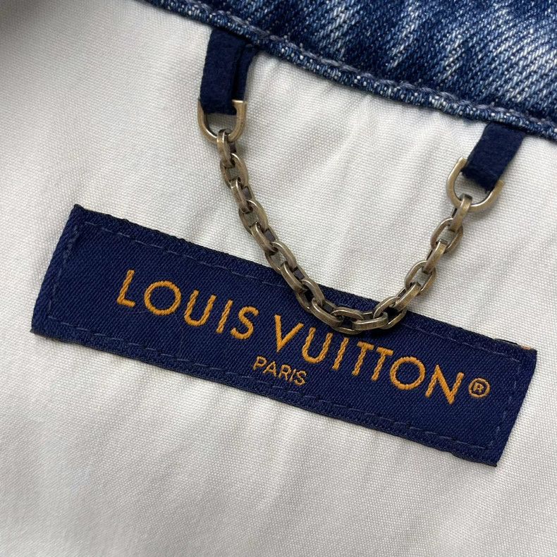 Louis Vuitton Louis Vuitton Lumberjack Blue Denim Jacket Size US S / EU 44-46 / 1 - 6 Thumbnail