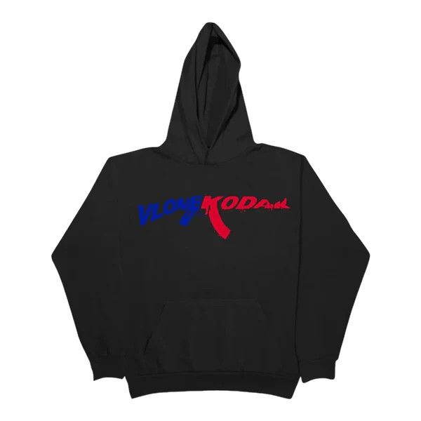image of Kodak Black Ak47 Hoodie, Men's (Size Medium)