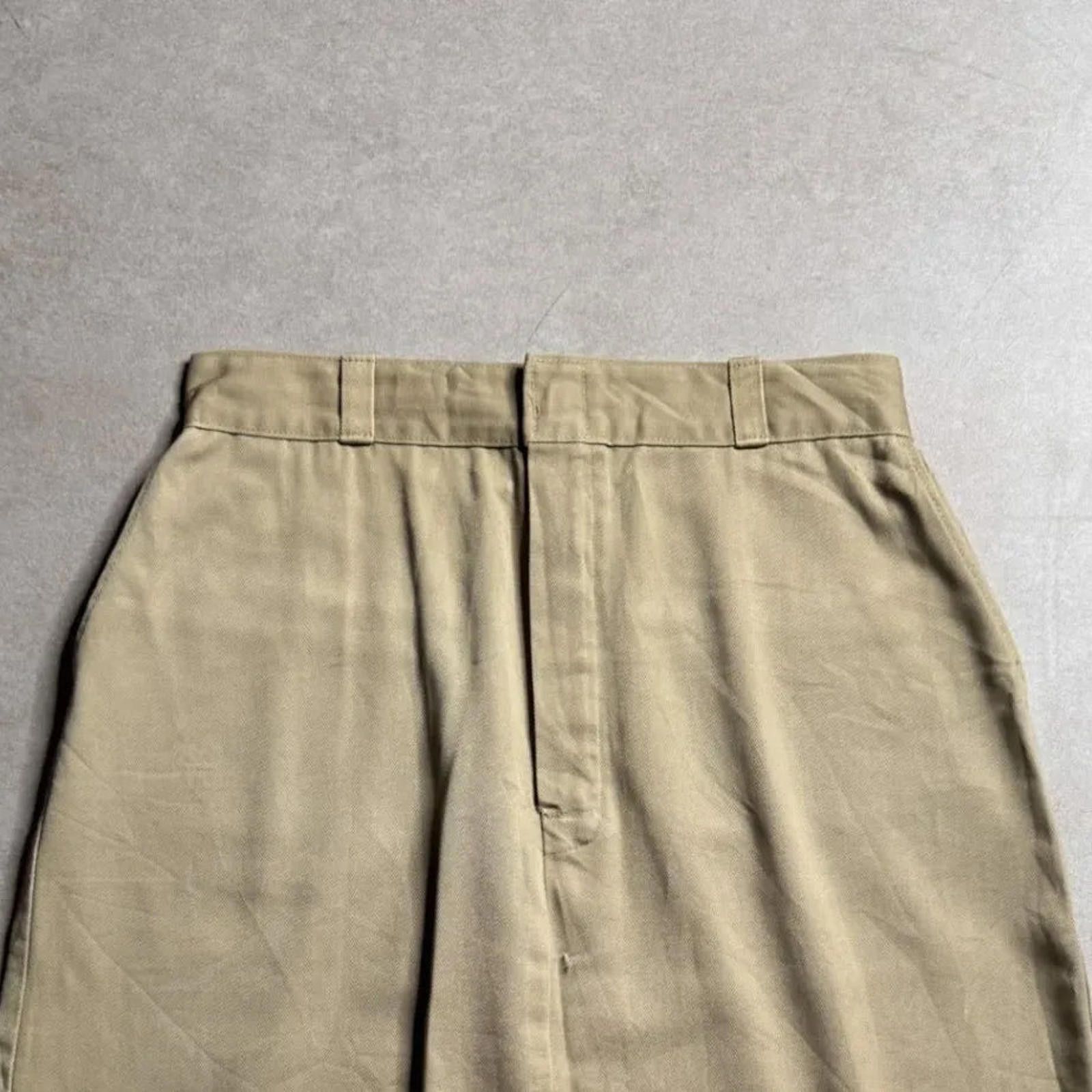 Dickies Vintage Dickies Beige Skirt - 26x27 Size 42" / US 20 - 3 Thumbnail