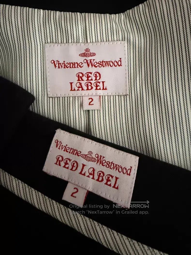 Vivienne Westwood Vivienne Westwood Black heart-shaped collar suit Size M / US 6-8 / IT 42-44 - 5 Thumbnail